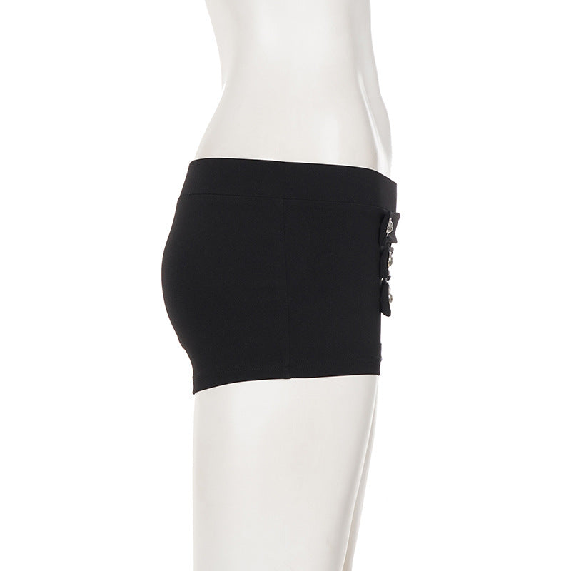 Pleated Double Breasted Casual Short GPKJ MR49172