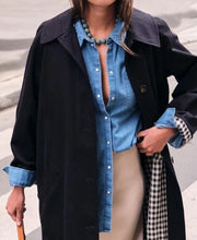 Single breasted Polo Shirt Windbreaker Jacket GLYK LX091