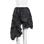 Pleated Irregular Loose Half Skirt GNZD 41048SG