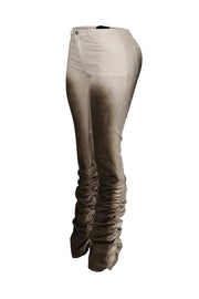 Solid Color Fashion Tight Pants GXHF M80601