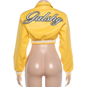 Retro Embroidery Leather Coat XEF K6C14276A