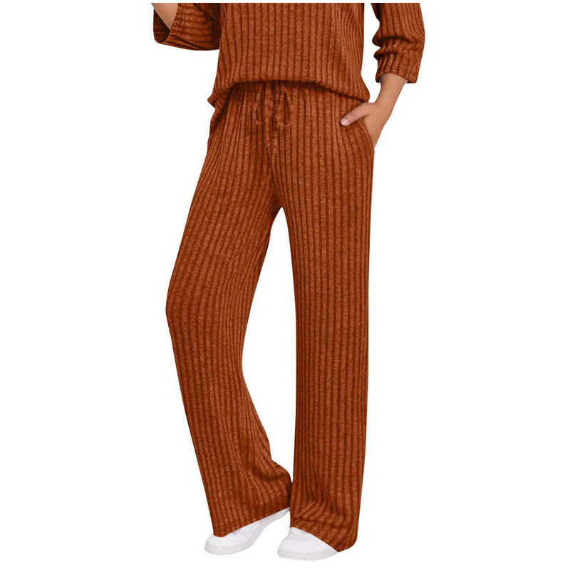 Solid Color Loose Casual Pants GYZY 6682