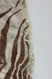 Animal Print Halterneck T Shirt YWXS J25TP476