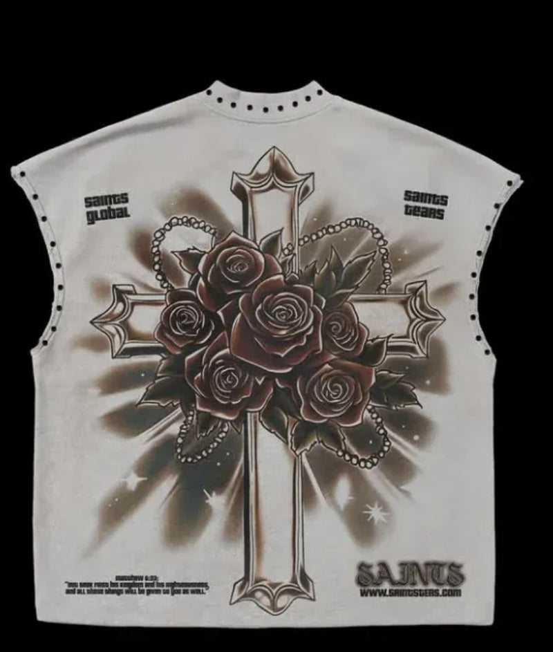 Rivet Casual Sleeveless Tank Top GFCF 1500