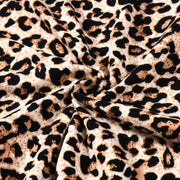Leopard Print Casual Seventh Pants GNZD 60464PBZ