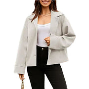 Casual Cropped Blazer GYOU CX908