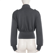 Double breasted Long Sleeve Jackets GPKJ MR51294