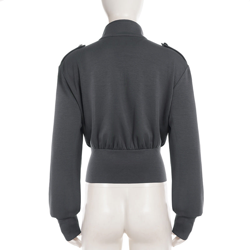 Double breasted Long Sleeve Jackets GPKJ MR51294