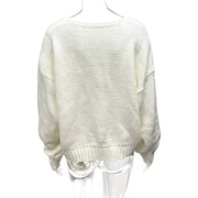 Single breasted Loose Knits Sweater GQNF Y00262CM