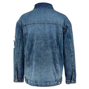 Long Sleeve Holes Denim Coat GDAM 218759