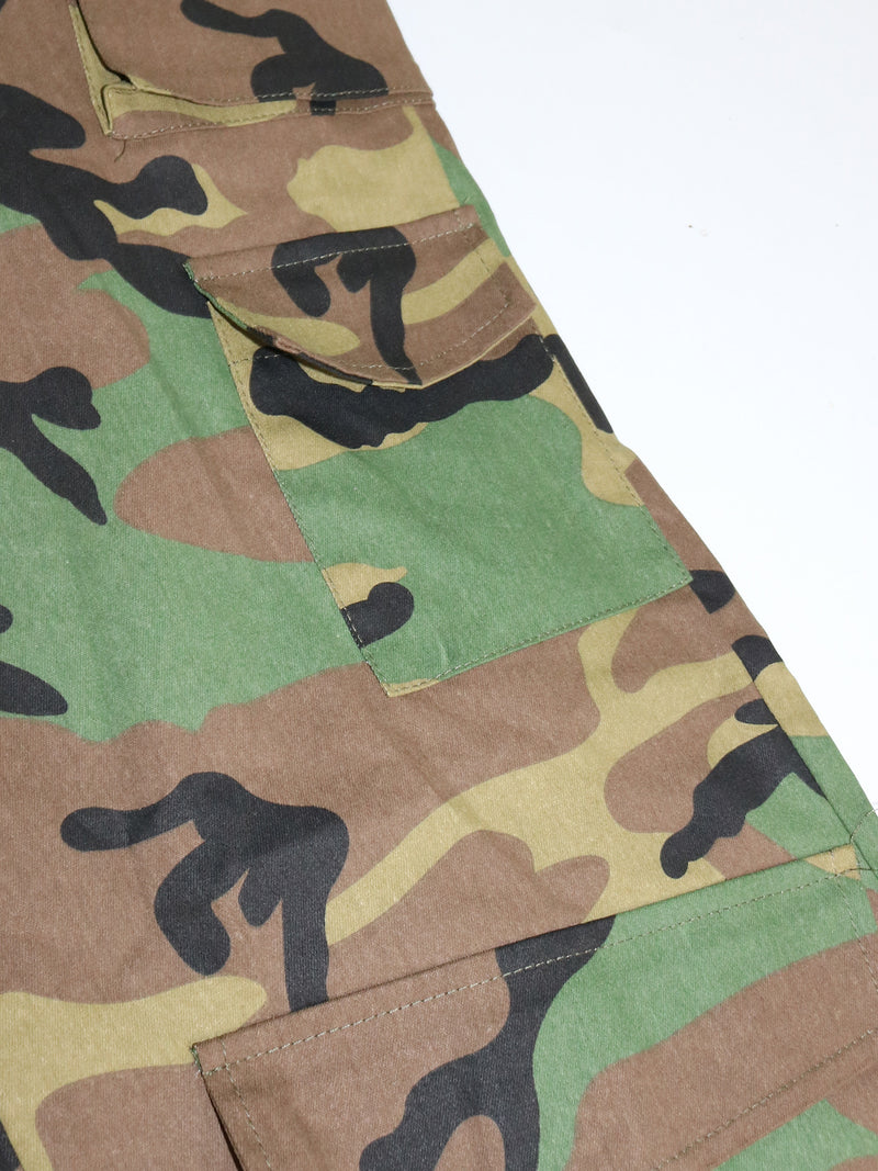 Camouflage Print Loose Straight Pants SH 391366