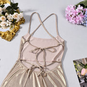 Sexy Sling Mini Dress GFRT 33010DBY