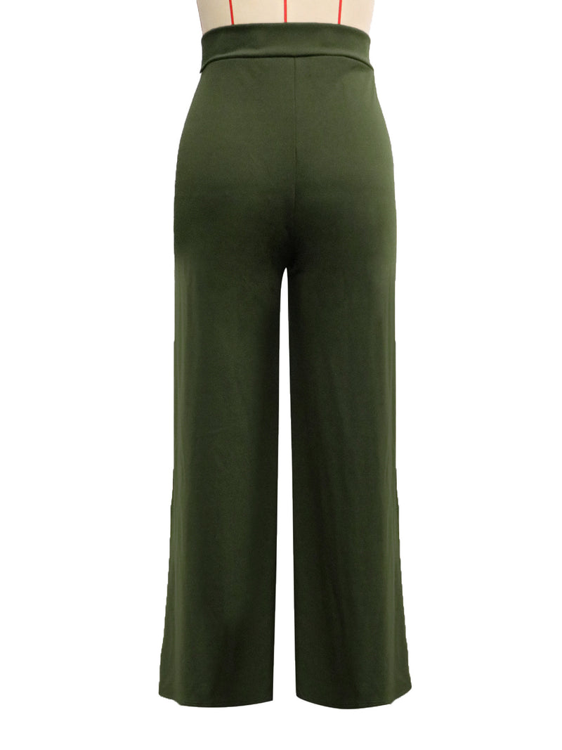Side Stripe Casual Straight Pants SH 391404