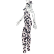 Print Sleeveless Backless Skinny Jumpsuit GJYO 006311