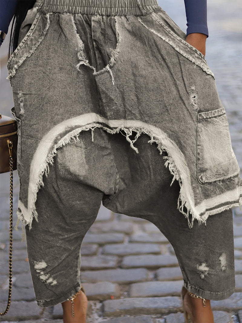 Holes Fashion Loose Haren Jeans ONY 391378