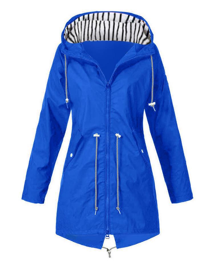 Plus Size Zipper Hooded Mountaineering Jacket GOFY NCFY 16