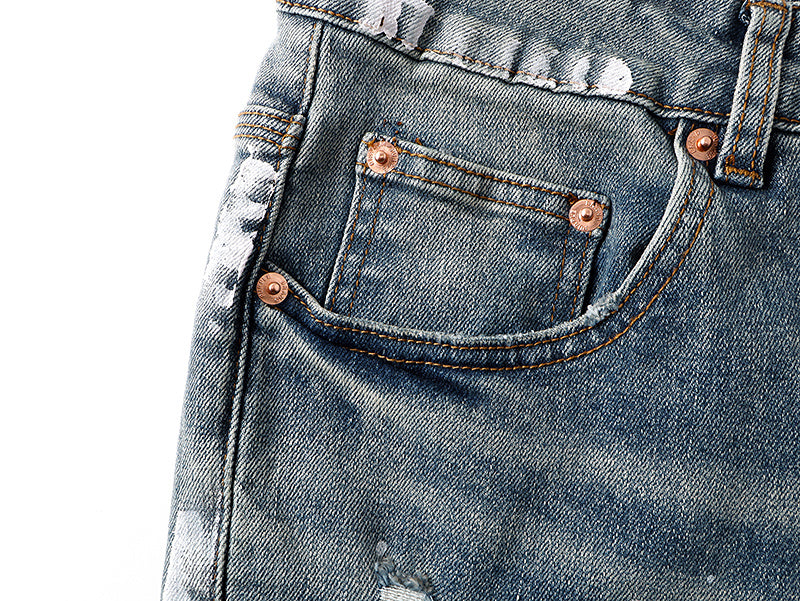 Brand purple jean woman 38