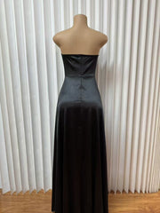 3D Rose Backless Maxi Dress GMYU 95651