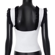 Square Neck Lace Camisole Top GDSF Q25TP084