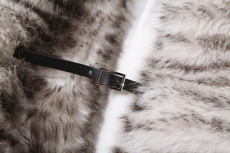Sexy Cardigan Fur Coat DLSF K25L79669