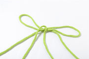 Low Rise Tied Skinny Solid Color Knit Pants XEF 49097