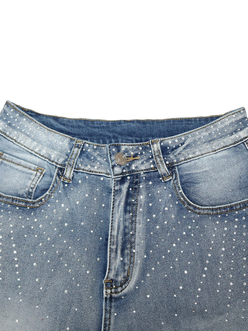 Hot Drill Straight Jeans SH 391414