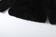 Long Sleeve Solid Color Plush Coat XEF K25C84302