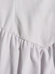 Solid Color Halterneck Backless Mini Dress HNIF TY025
