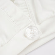 Solid Color Short Sleeve Short T Shirt GPKJ MR49162