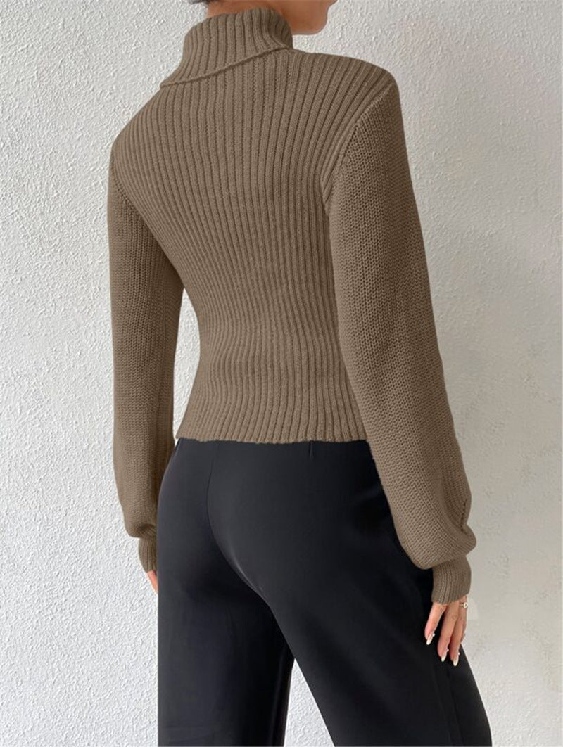 Hollow Out Long Sleeve Sweater GZYF 1019