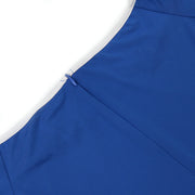 Solid Color One Neck Two Piece Shorts Set CYA 901193