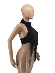 Sexy Halter Backless Irregular Top WSM 5308