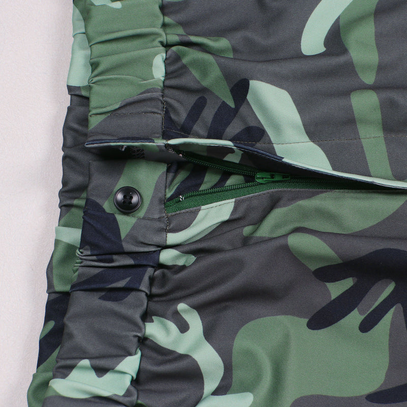 Casual Camouflage Print Shorts GTYZ 7519