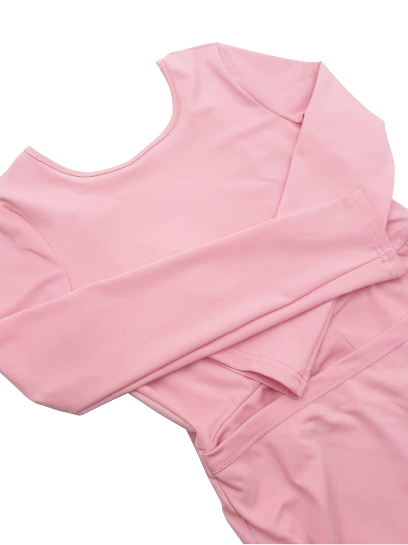 Solid Color Backless Yoga Romper YH 9024