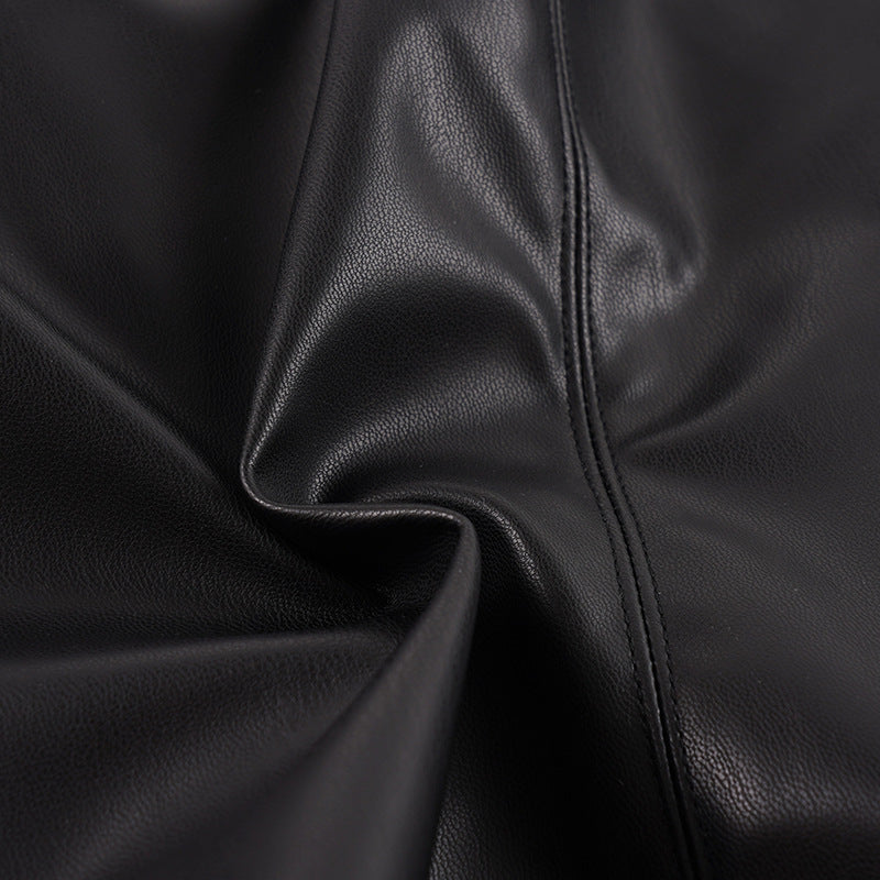 Sexy Leather Tube Top Tank Top GPKJ MR52013
