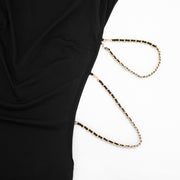 Sexy Sleeveless Chain Mini Dress MXBF J26DS135