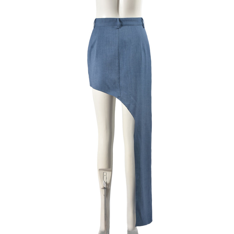 Fashion Slim Midi Skirts GNZD 51060DHD