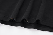 U Neck Hollow Out Mini Dress GPKJ MR49211