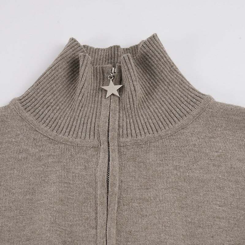 Long Sleeve Zipper Coats GPKJ MR50748