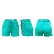 Solid Color Drawstring Casual Shorts SFY 735