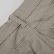 Casual Retro Micro Flare Jeans GMWF 28965