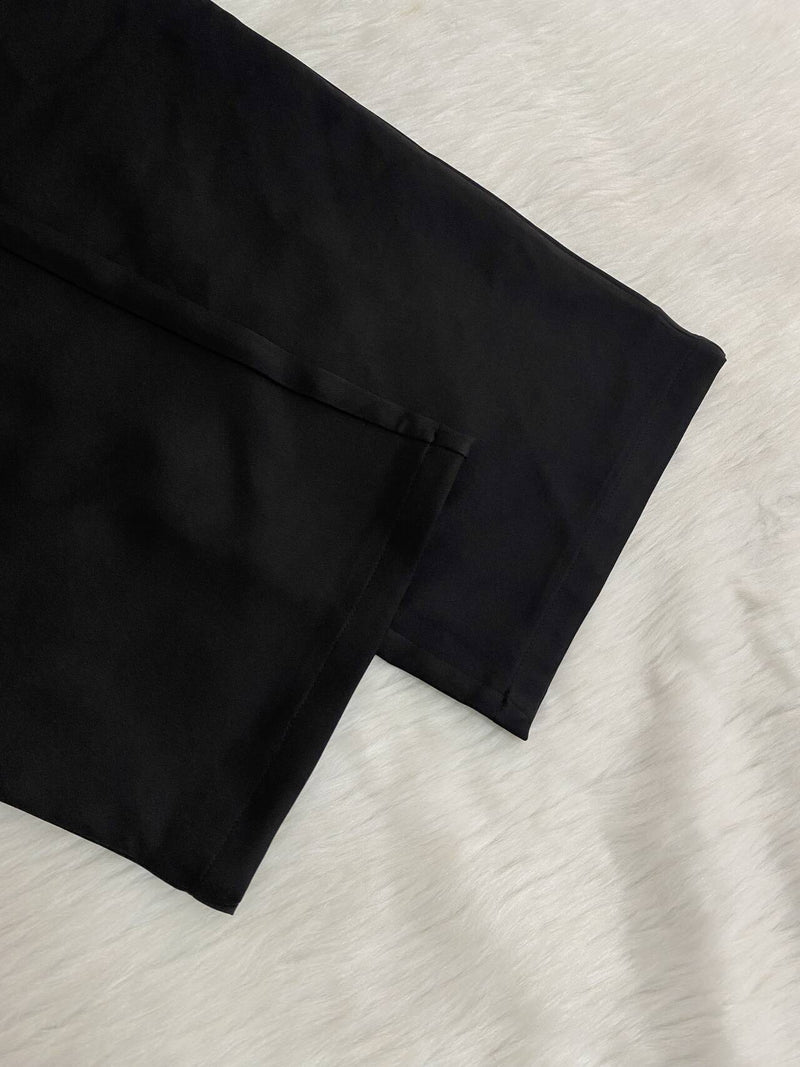 Solid Color Loose Straight Pants LSD 2314