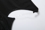 Solid Color Off Shoulder Sling Tank Top XEF K6L13740A