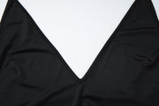 Solid Color Backless Maxi Dress GLAG D6421428F