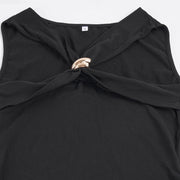 Hollow Out Patchwork Ruched Mini Dress GPKJ MR49852