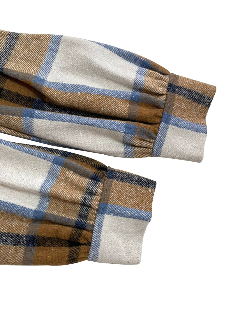 Plaid Cardigan Long Thin Jacket LSD 2265