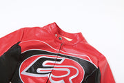 Contrast Color Embroidered Short Fashion Jacket XEF K24C56529