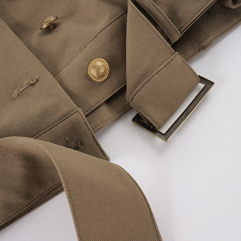 Double Breasted Waistband Jackets GPKJ MR49925