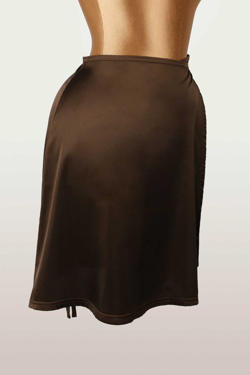 Solid Color Tie Up Skirt YWXS K25L1883