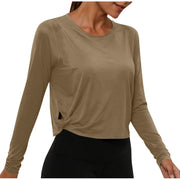 Solid Color Long Sleeve T Shirt GYZY 6703